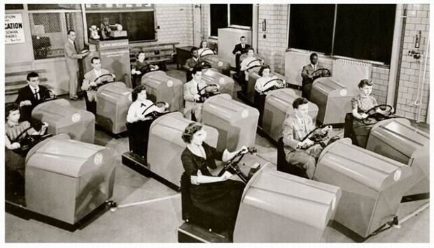 First Car Simulators, 1978.