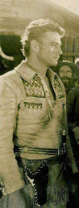 Young Jean-Claude Van Damme playing an extra in an unknown western.