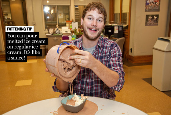 Chris Pratt Tells His Secret How To Get "In Shape" For His Andy Role