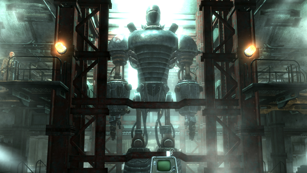 In the original design of the Fallout 3, you were actually able to drive Liberty Prime. You also did battle with a working and floating Rivet City.