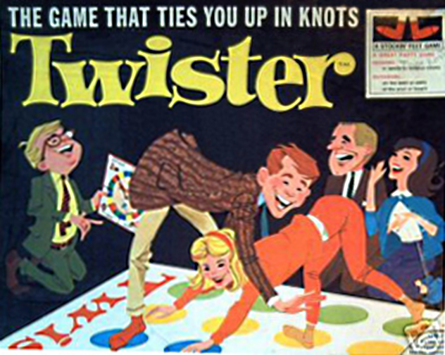 Twister. The 1960s was a time when men and women were not expected to be very close to each other except when they were dancing. Twister not only brought them close; it made them intertwine with each other in eye-raising positions. This made many, including several Milton Bradley executives, believe that the game was indecent and had a sexual undertone. People doubted if it could even be played by children, and competitors referred to it as “sex in a box.” Milton Bradley was about to give up on it when the public relations company handling Twister’s promotion featured it on the Tonight Show, where host Johnny Carson played it with actress Eva Gabor. Although the both of them were intertwined during the game, the fun that they had removed the misconception that the game promoted sex. The next day, lots of people lined up at Abercrombie & Fitch to buy the game, and the rest is history.