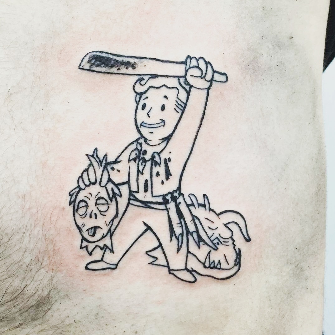 18 People Celebrating The Release Of Fallout 4 With some Kickazz Tattoos
