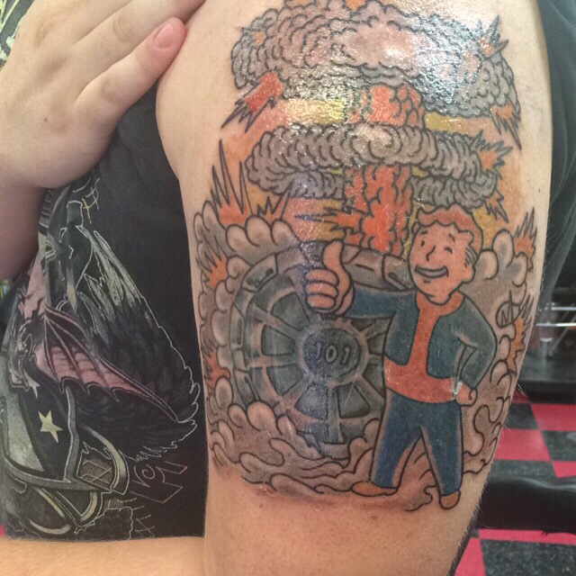 18 People Celebrating The Release Of Fallout 4 With some Kickazz Tattoos