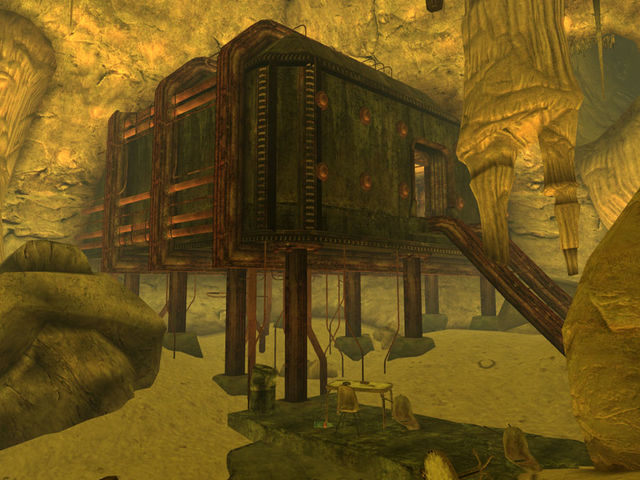 Vault 19. Location: Red Rock Canyon, Nevada. Appears in: Fallout: New Vegas. Purpose: Population divided into two groups and kept in isolated sections of the vault. Inhabitants may have been chosen due to pre-existing paranoia.