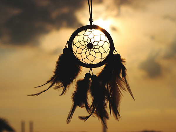 We start with something popular- the dreamcatcher. It comes from Native Americans and supposedly keeps bad dreams away from you.