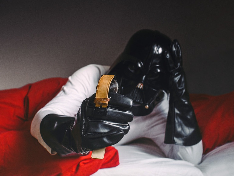 12 Leaked Pictures Showing Dath Vader In His Time Off