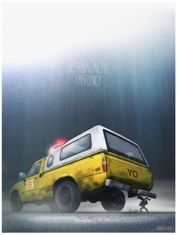 24 Epic Re-imaginings Of Legendary Vehicles By Nicolas Bannister