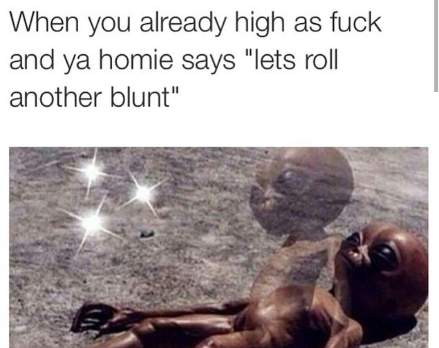 tumblr - ignition remix meme - When you already high as fuck and ya homie says "lets roll another blunt"