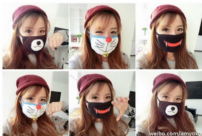 The Chinese Have A Smog Problem So Serious Smog Masks Are Part Of Fashion There