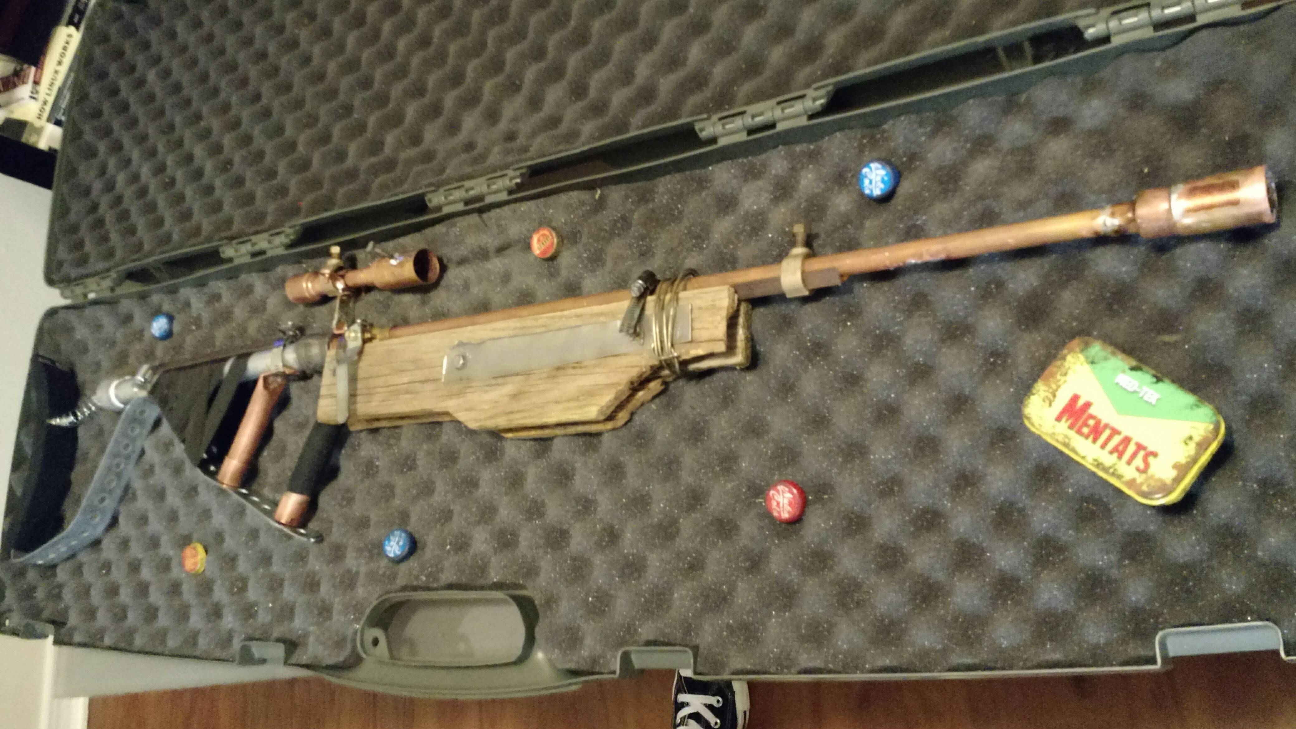 pipe rifle real life