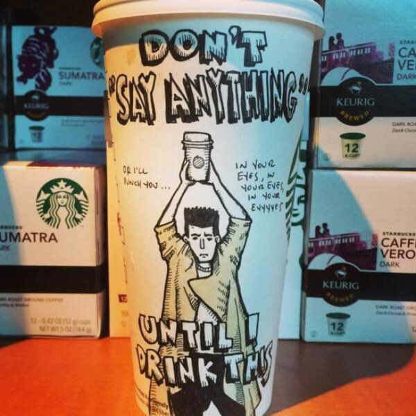 Artist Turns Boring Coffee Cups Into Something More