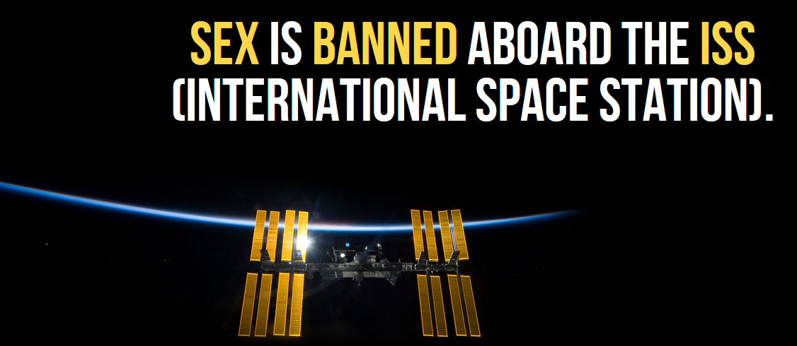 iss - Sex Is Banned Aboard The Iss International Space Station. Les