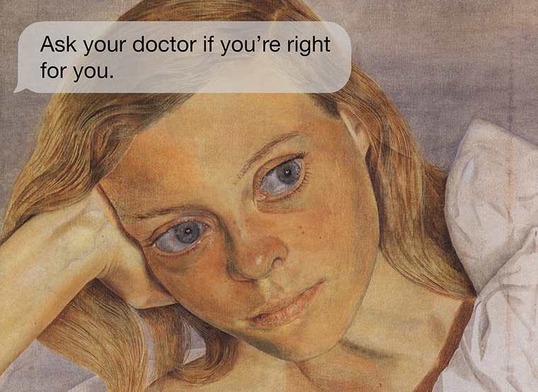lucian freud - Ask your doctor if you're right for you.