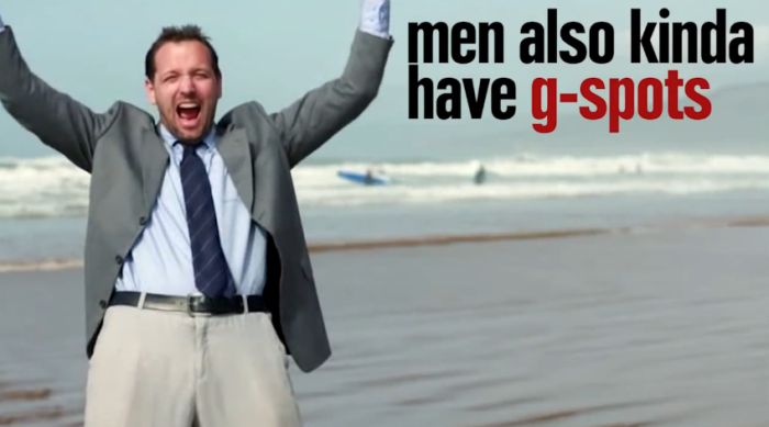 gentleman - men also kinda have gspots