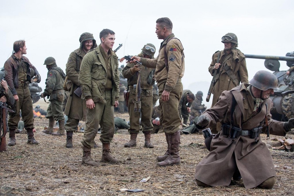 10. Fury. Stuntmen were preparing for a battle scene when one of them was stabbed in the shoulder with a bayonet.
