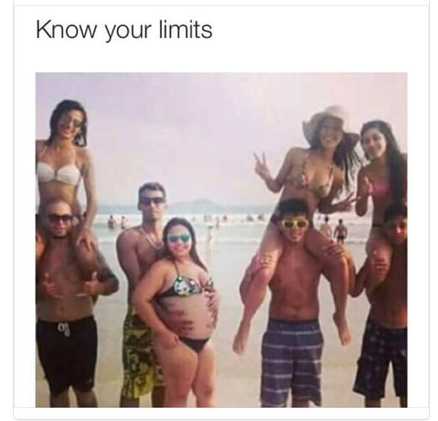 tweet - know your limits meme - Know your limits