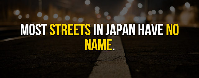 night - Most Streets In Japan Have No Name.