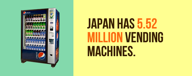 vending machine - popsi Japan Has 5.52 Million Vending Machines. pepsi