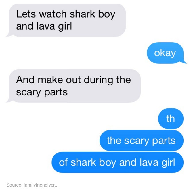 scary parts of sharkboy and lavagirl - Lets watch shark boy and lava girl okay And make out during the scary parts the scary parts of shark boy and lava girl Source familyfriendlycr..