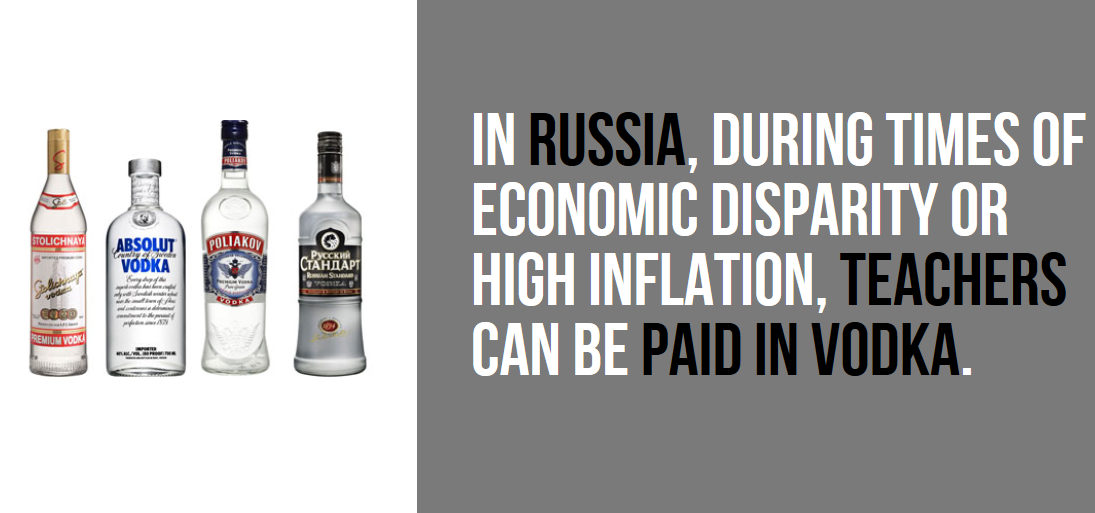 liqueur - Stolichnay Absolut Poliakov Vodka In Russia, During Times Of Economic Disparity Or High Inflation, Teachers Can Be Paid In Vodka Utahdapt Remium Vodu