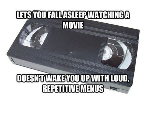 hardware - Lets You Fall Asleep Watching A Movie Doesnt Wake You Up With Loud, Repetitive Menus