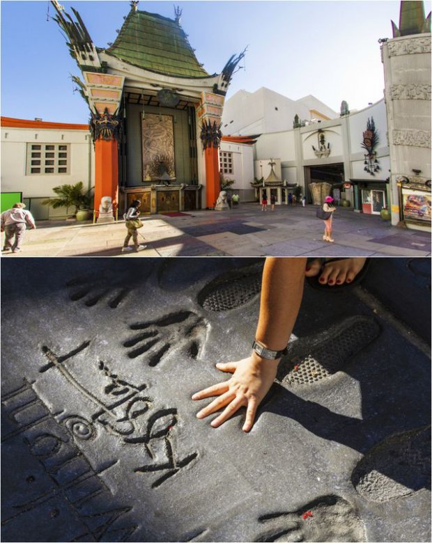 The next one is Grauman’s Chinese Theatre, Hollywood. Many people put their hands into the imprints stars left and leave with germs from every other tourist that had the same idea not to mention people and that walked over it. That wouldn't be so terrible if tourist would wash their hands before resuming eating.