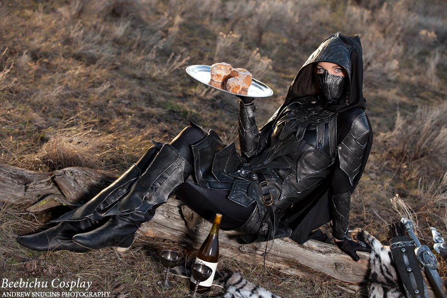 skyrim armor real life - Beebichu Cosplay Andrew Snucins Photography