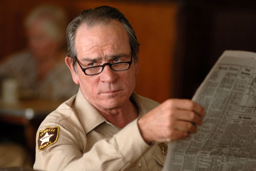 They say Tommy Lee Jones constantly looks like his son told him he loves Anime and My Little Pony.