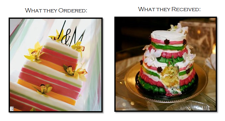 17 Tasty Wedding Cake Disasters