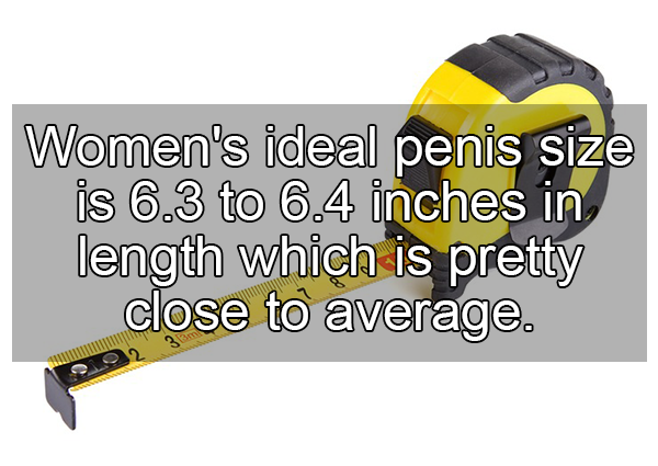 more london - Women's ideal penis size is 6.3 to 6.4 inches in length which is pretty close to average.