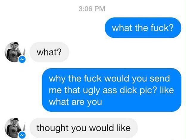 The Last Dick Pic This Guy Will Ever Send
