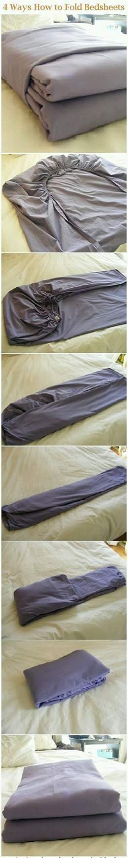 bedding konmari - 4 Ways How to Fold Bedsheets