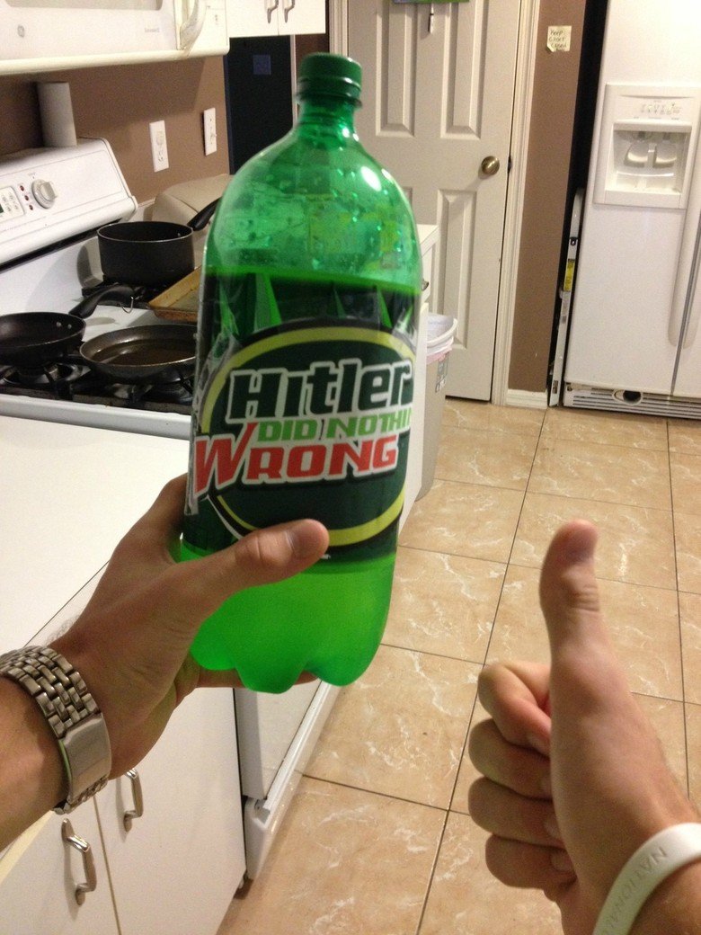 4chan almost named the new mountain dew. They got together uploaded "Hitler did nothing wrong" and voted for it as the name of new Mountain Dew.