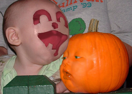 pumpkin face swap
