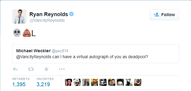26 Ryan Reynolds Tweets That Will Make You Crave Deadpool