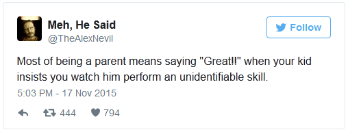 20 Hilarious Tweets About Parenting That Are On Point