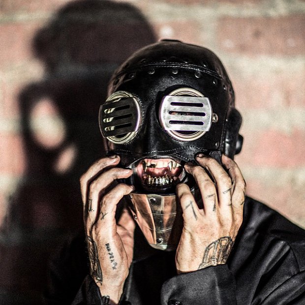 Sid Wilson from Slipknot put himself on fire but he wasn't hurt at all, he also did a bunch of stupid things with no repercussions until... he broke his foot jumping on stage. He continued on a wheelchair... Florence needed no wheelchair you pussy.