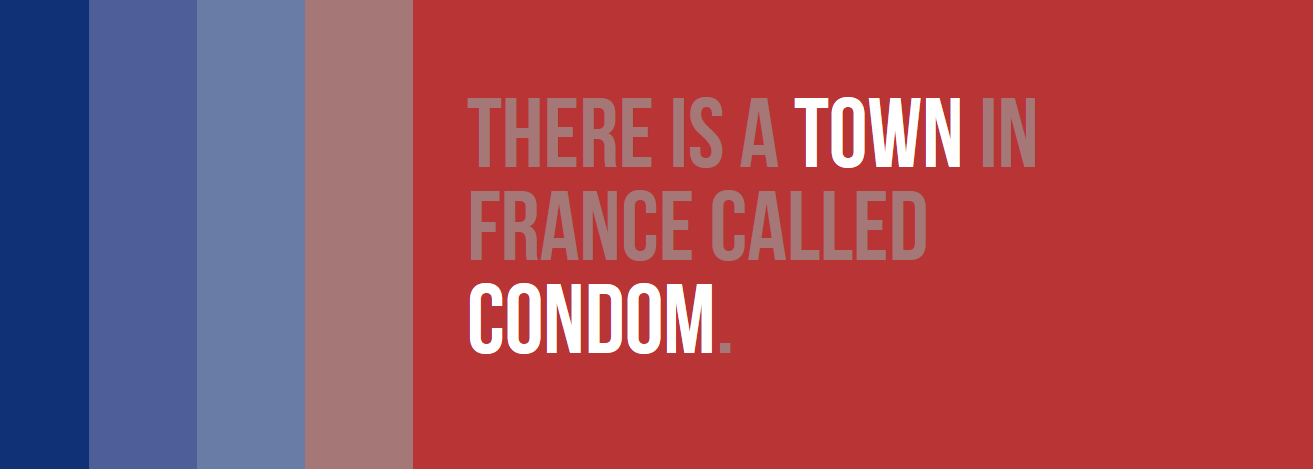france walker art center - There Is A Town In France Called Condom