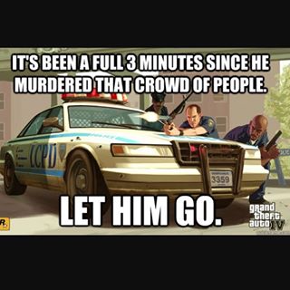 gta 4 lcpd - It'S Been A Full 3 Minutes Since He Murdered That Crowd Of People 3359 Let Him Go.Sk Rand autov