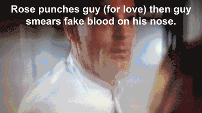 This "Titanic" punch was so good, even the blood pack was surprised.