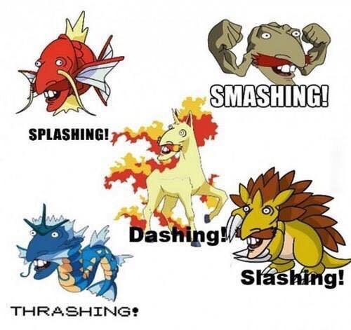 nigel thornberry pokemon - Smashing! Splashing! Mm Dashing! Slashing! Thrashing