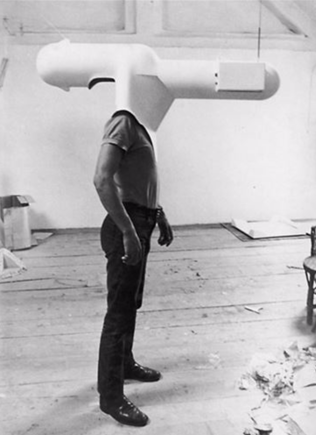 The prototype of "Human Torpedo". The project was abandoned after someone realized it was redundant.