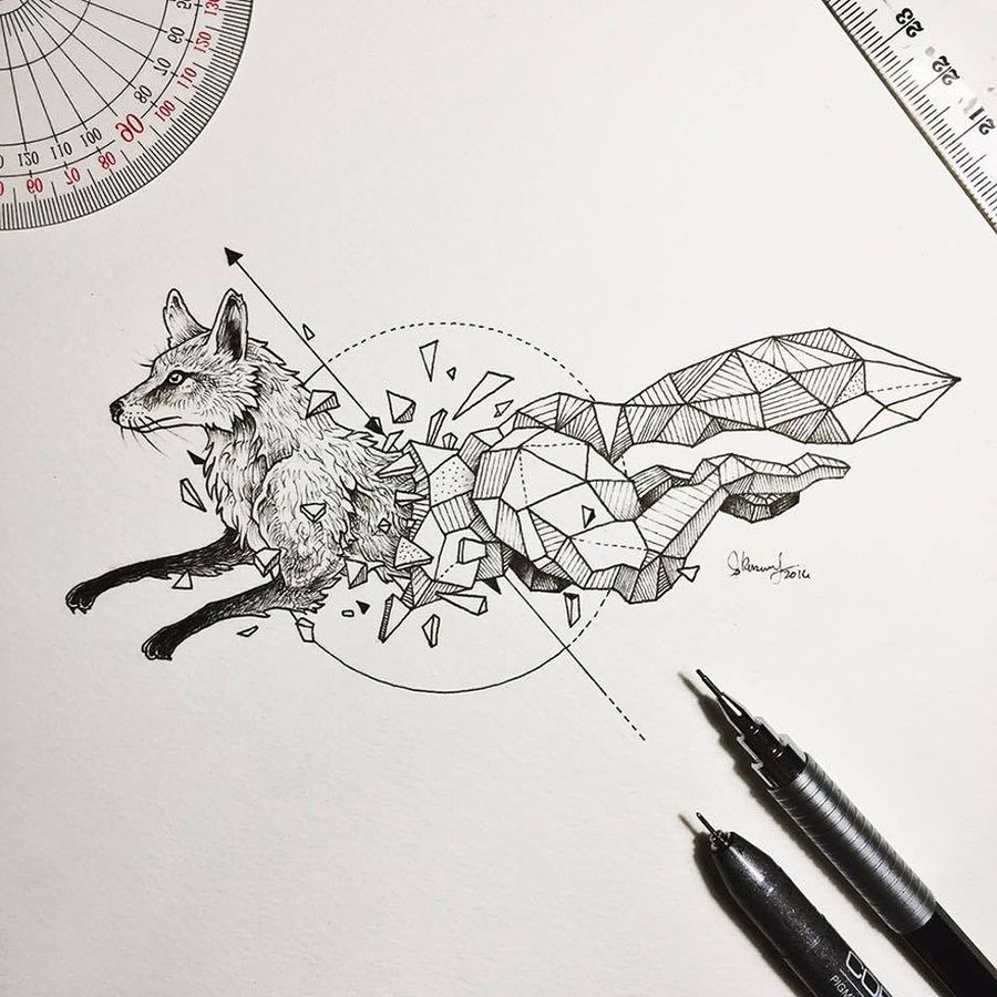 Kerby Rosanes The Author Of "Animorphia" Creates Some Rad Graphics