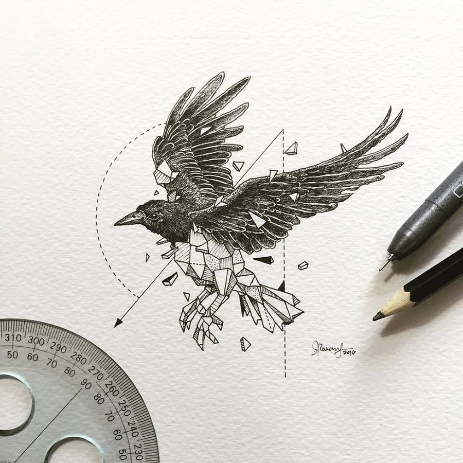 Kerby Rosanes The Author Of "Animorphia" Creates Some Rad Graphics