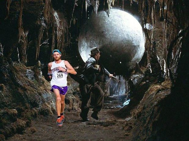 Stephen Pretack Posted A Picture Of Him Running And One Friend Photoshopped It, The Situation Quickly Got Out Of Hand