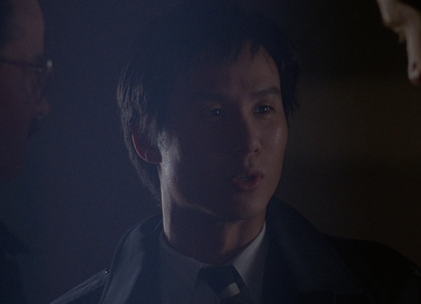 B.D. Wong plays a detective in the same episode as Liu.
