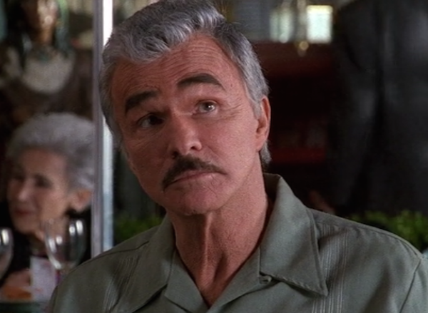 Burt Reynolds does not fully remember this, but he played in season's 9 "Improbable".