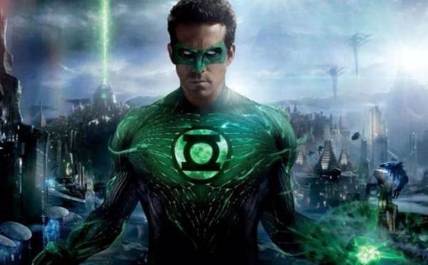 Also you could see a collecting card with Green Lantern in someone's wallet. Green Lantern, like Deadpool, was played by Ryan Reynolds, which is noted several tines in the movie.