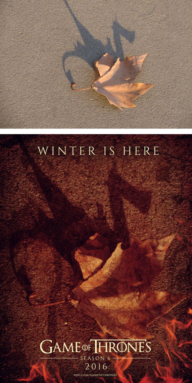 turned into movie posters - Winter Is Here Game Of Hrones Season 6 2016 Hbo.ComGame Of Thrones