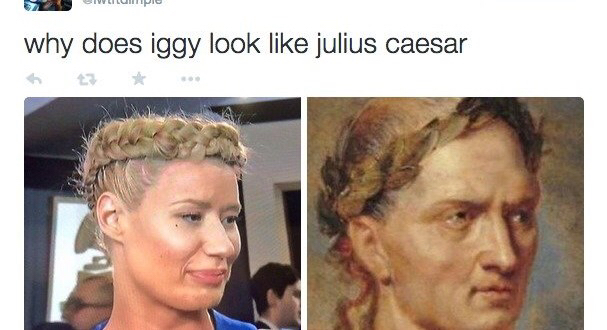 classical studies meme - why does iggy look julius caesar A